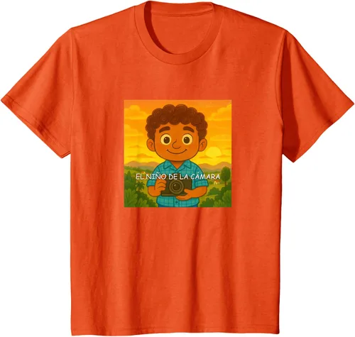 Vista 76 de Camiseta El Niño de la Cámara – Diseño Oficial del Cuento Ilustrado
