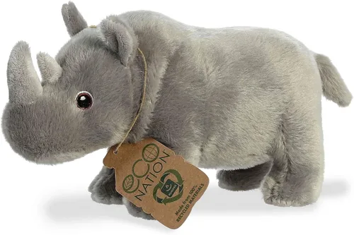 Vista 12 de Aurora® Animal de Peluche Caimán Eco Nation™ Fabricado Responsablemente - Ideal para Aventuras de Juego - Perfecto para Cumpleaños o Simplemente