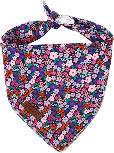 Vista 34 de Bandana de verano para mascotas - Bufanda triangular de rejilla de algodón cómoda para cachorros, pañuelo lavable para perros o gatos, niños
