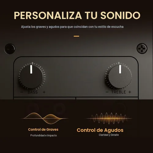 Vista 7 de Nylavee Altavoces de escritorio, Altavoces de computadora de alta resolución para PC de escritorio con LDAC
