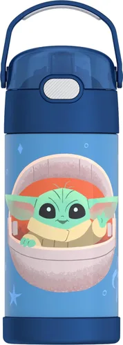 Vista 51 de THERMOS FUNTAINER Botella de agua con pajita, 12 onzas, Avengers
