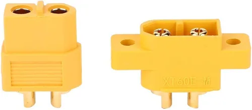 Vista 6 de 10 pares XT60E-M y XT60 montaje fijo macho y hembra adaptador de enchufe para RC modelo avión FPV Racing Drone