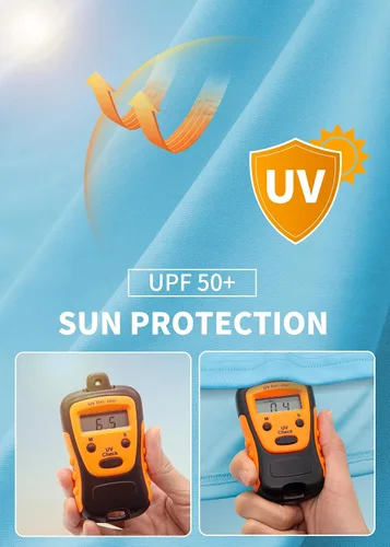 Vista 4 de Ewedoos - Camisas de baño con protección solar UPF 50+ contra salpullido para mujer, ropa de natación con protección solar SPF, camisas de manga