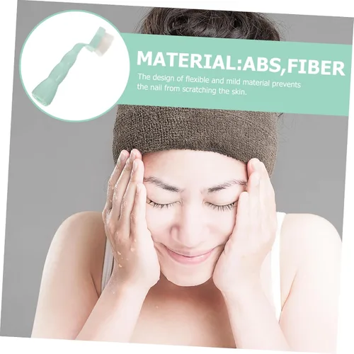 Vista 7 de Beavorty Cepillo de lavado facial Limpieza de aceite Eliminar piel muerta Cepillo de lavado exfoliante Cepillo facial de mano Cepillo facial