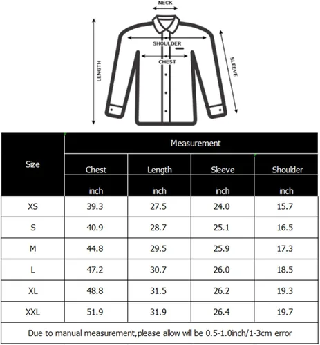 Vista 7 de Manwan walk Camisas de vestir para hombre de manga larga de algodón con botones y mangas largas, de corte ajustado