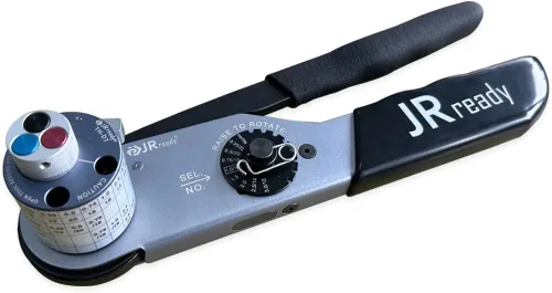 Vista 9 de JRready JRD-HDT-48 Deutsch - Herramienta de engarzado de contactos sólidos HDT-48-00 para tamaño 12, 16, 20 pines Deutsch, funciona con conectores
