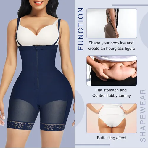 Vista 4 de Comfy BBL Stage 2 Fajas Colombianas Shapewear para mujer, control de abdomen, poscirugía, ropa de compresión