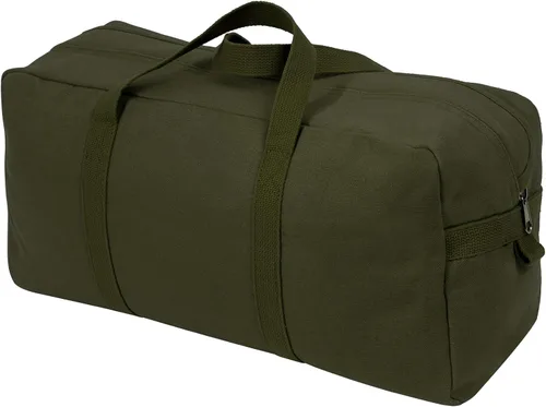 Vista 6 de Rothco Bolsa de herramientas estilo tanque de lienzo - Portaequipaje multiuso resistente para mecánicos, plomeros, electricistas, atletas, negro