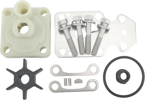 Vista 22 de 6N0-W0078 Kit de impulsor de bomba de agua para Yamaha fueraborda 2 tiempos de 6 8 HP 6G1-W0078-00-00 6G1-W0078-A1-00 Sierra 18-3460