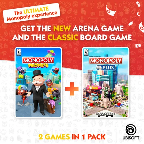 Vista 2 de MONOPOLY PLUS + MONOPOLY Madness Código PC - Ubisoft Connect