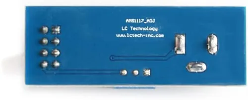 Vista 5 de 5 unids AMS1117-ADJ Módulo de fuente de alimentación ajustable reductor 3.3V 5V Convertidor de voltaje Fuente de alimentación Módulo regulador