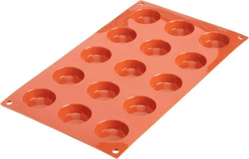 Vista 2 de Silikomart Siliconflex - Moldes para flan, Marrón
