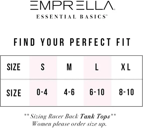 Vista 4 de Emprella Tank Tops for Women 3-Pack Ribbed Racerback Tanks