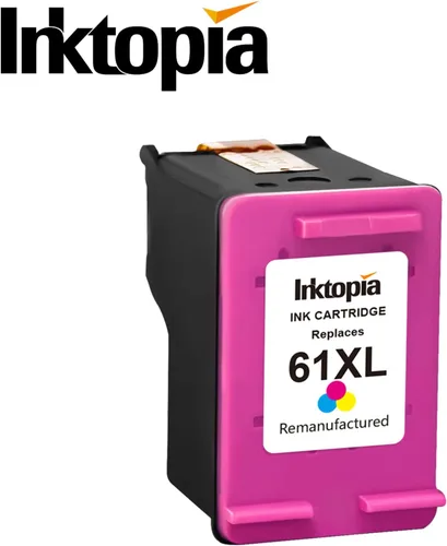 Vista 8 de Inktopia Cartuchos de tinta remanufacturados de repuesto para HP 61XL 61 XL para HP Envy 4500 4502 5530 5534 Deskjet 1000 1050 1512 2540 3050 3510