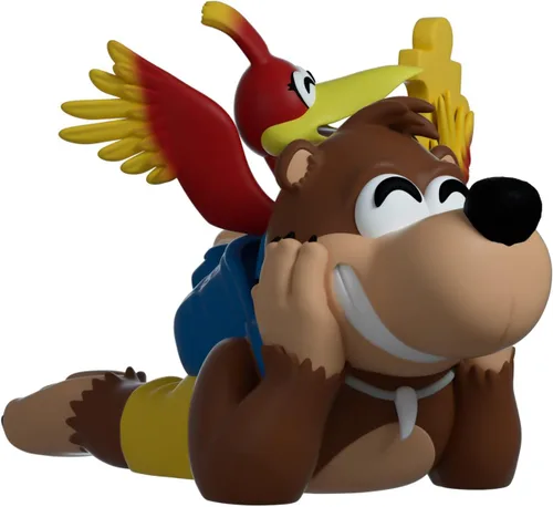 Vista 4 de Figura de vinilo de Banjo y Kazooie de 3.1 pulgadas, figura coleccionable de alto detalle por Youtooz Banjo-kazooie Collection
