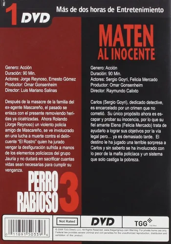 Vista 2 de Perro Rabioso 3 Maten Al Inocente
