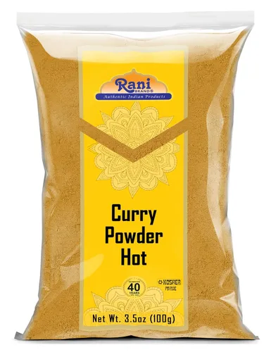 Vista 27 de Rani Polvo de Curry Picante (Mezcla Auténtica India de 11 Especias) 80oz (5lbs) 2.27kg a Granel ~ Todo Natural Sin Sal Vegano Sin Colorantes