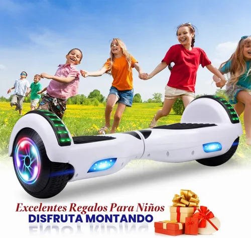 Vista 3 de FLYING-ANT Self Balancing Scooter, 6.5” Two-Wheel with Bluetooth and Flashing LED Lights