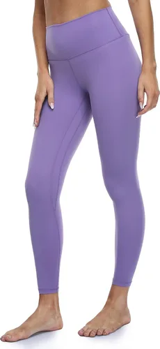 Vista 2 de YUNOGA - Leggings de yoga ultrasuaves de talle alto y sin costuras para mujer, con control de abdomen
