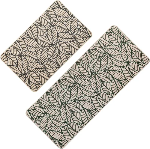 Vista 12 de Tapete impreso para fregadero de cocina, 32 x 20 pulgadas, elegante y duradero, ideal para propietarios e inquilinos, tapete antideslizante y cómodo