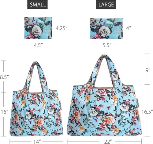 Vista 2 de Bowbear Bolsa de compras reutilizable de nylon plegable