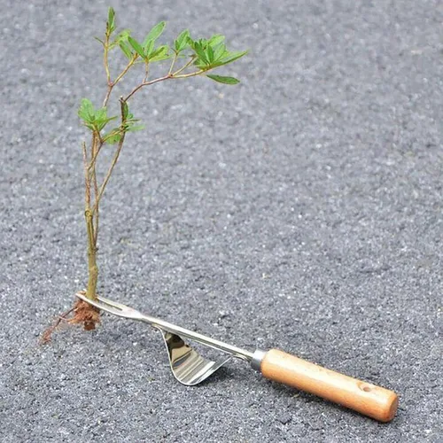 Vista 6 de WITYUKE Herramientas manuales para desmalezar Herramienta de extracción de malezas de jardín con mango ergonómico pequeño, a prueba de flexión