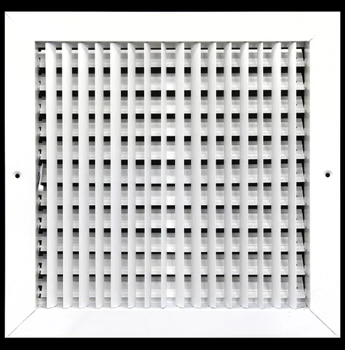 Vista 13 de HVAC Premium Difusor de suministro de aire ajustable de 8 pulgadas de ancho x 4 pulgadas de alto - cubierta de ventilación de HVAC para pared