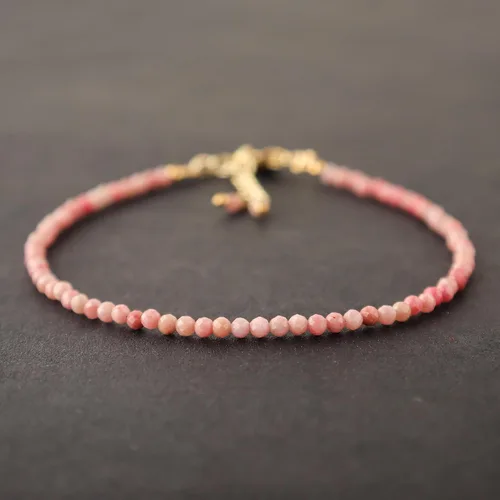 Vista 13 de Gemstone Beads Bracelet Gold 1