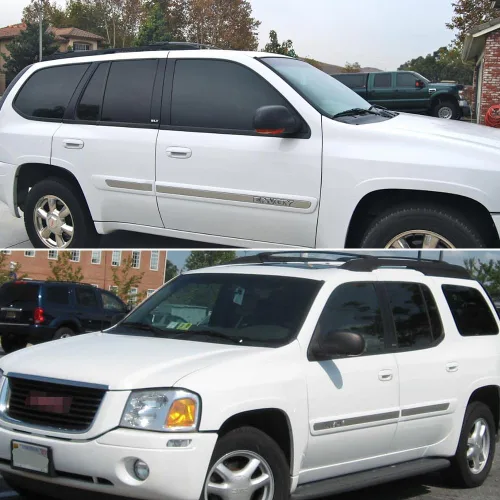 Vista 6 de Para Buick Rainier 2004-2007, Chevrolet Trailblazer GMC Envoy 2002-2009 y Oldsmobile Bravada 2002-2004 Lente ámbar Espejo lateral Luces