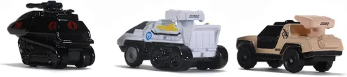 Vista 7 de Jada Toys GI Joe 32083 - Paquete de 3 autos de 1.65 pulgadas, juguetes para niños y adultos (32083)