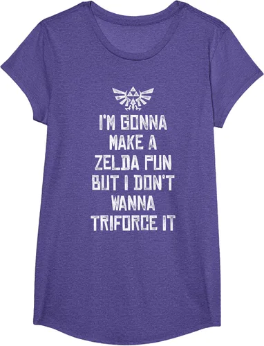 Vista 14 de Nintendo Zelda Funny Triforce It Pun - Camiseta gráfica, Negro, S