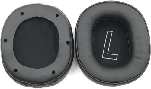 Vista 5 de G2 - Almohadillas de repuesto de piel con proteína de espuma viscoelástica para los oídos, compatible con auriculares Edifier Hecate G2