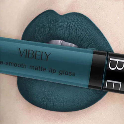 Vista 7 de Esmalte de labios de copa antiadherente mate de 11 colores, brillo de labios no decolorante, lápiz labial de 0.34 onzas líquidas A01-20