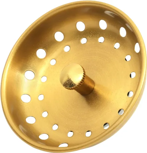 Vista 6 de Tapón negro para fregadero,Tapón de fregadero de acero inoxidable,Tapón de cesta de repuesto para fregadero de cocina negro