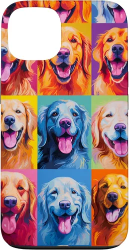 Vista 7 de Carcasa para iPhone 16 Golden Retriever Dog Owner