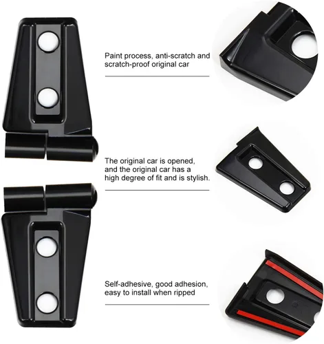Vista 5 de CheroCar - Asas de agarre para Jeep Wrangler JK Unlimited/Rubicon/Sahara 1987-2017
