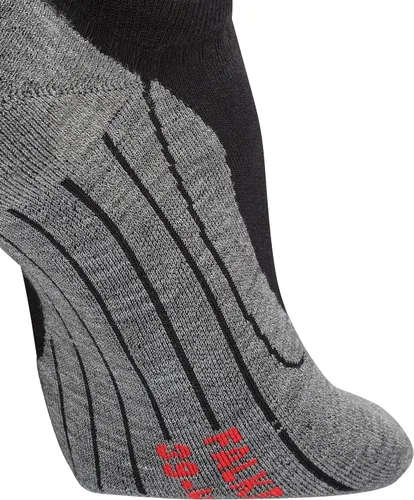 Vista 6 de FALKE Calcetines para correr RU4 Endurance Invisible para hombre, secado rápido, 1 par Negro (mezcla negra 3010)