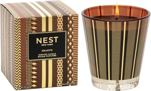 Vista 16 de NEST New York Vela clásica perfumada, bambú, 8.1 onzas, tiempo de combustión de hasta 60 horas, recipiente de vidrio reutilizable