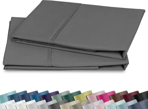 Vista 37 de Fundas de almohada de algodón de 400 hilos 01-Blanco