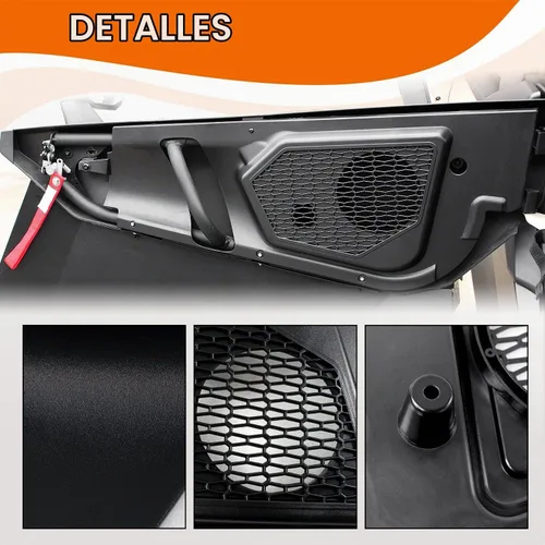 Vista 2 de Kit de 2 cápsulas de altavoz de puerta delantera de 6.5 pulgadas