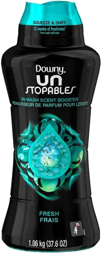 Vista 45 de Downy Unstopables - Perlas potenciadoras de aroma de lavandería para lavadora, exuberante, 10 onzas (paquete de 4)