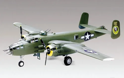 Vista 3 de Revell 1: 48 B25J Mitchell, marrón