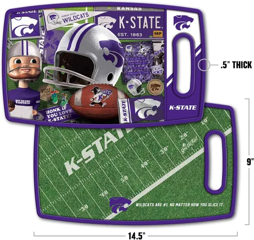 Vista 28 de YouTheFan NCAA Retro Series Tabla de cortar