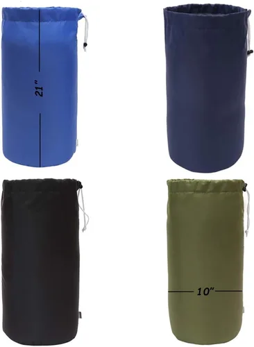 Vista 10 de Bolsa de saco, resistente al agua, con cordón duradero, paquete de 4