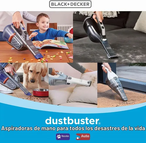 Vista 8 de BLACK+DECKER 20V MAX POWERCONNECT Aspiradora de mano, inalámbrica, batería no incluida, solo herramienta desnuda (BCHV001B)