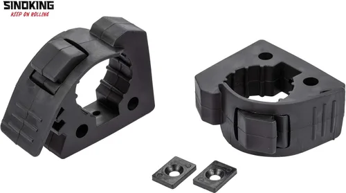 Vista 3 de SINOKING Abrazadera de goma de montaje en pala para asegurar equipos de 1-1/4" a 1-3/8" de diámetro para el hogar, garaje, barco, RV, ATV