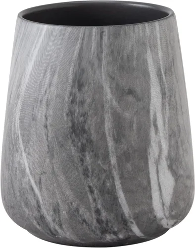 Vista 16 de Soporte Negro para Cepillos de Dientes para Baño - Soportes de Cerámica para Cepillos de Dientes, Soporte para Pasta de Dientes, Vaso Reutilizable