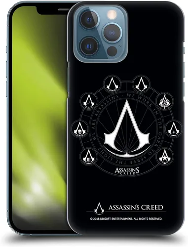 Vista 9 de Head Case Designs Carcasa rígida con licencia oficial de Assassin's Creed Characters Legacy Logo compatible con Apple iPhone 13 Pro Max