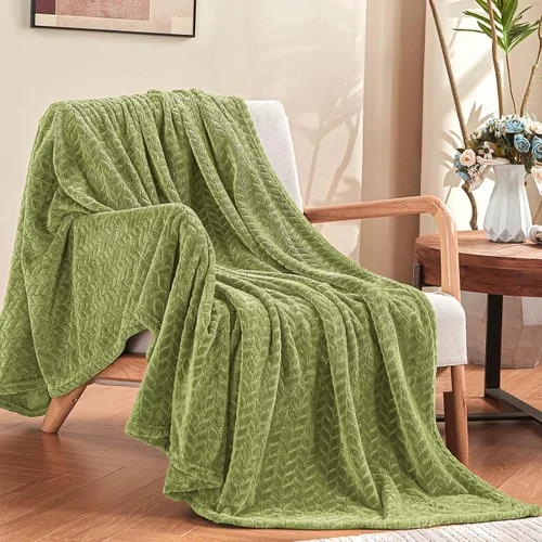 Vista 55 de inhand - Manta decorativa de vellón para bebés y recién nacidos, supersuave, envolvente, afelpada, mullida, cálida, ideal para cuna y como manta