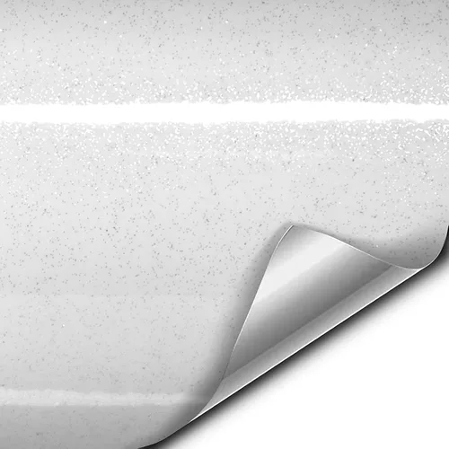 Vista 6 de VViViD papel envoltorio de contacto de vinilo de granito de cuarzo blanco de 15.9 pulgadas x 60 pulgadas, Blanco